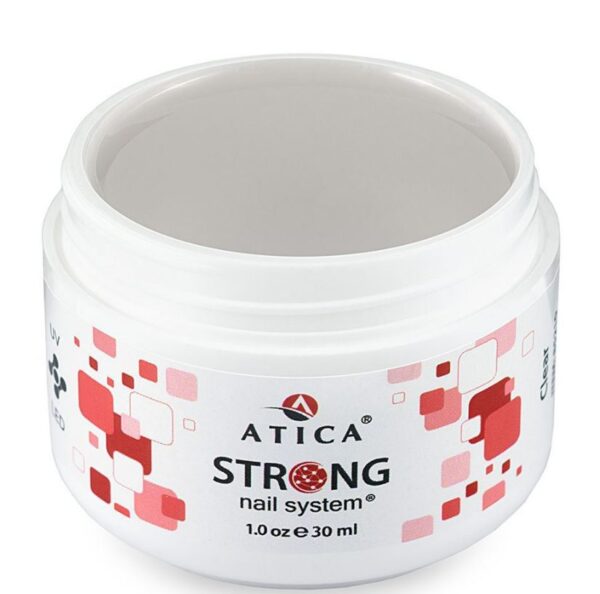 Скульптурний гель STRONG Atica (Strong Gel) Clear (прозорий) 30 мл 85210