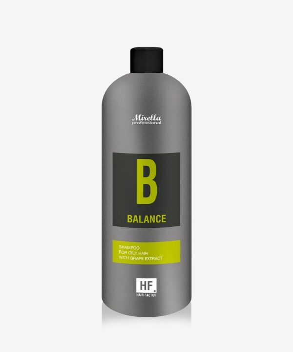 Mirella Hair Factor B Balance Shampoo 1000 мл для жирного волосся з екстрактом винограду