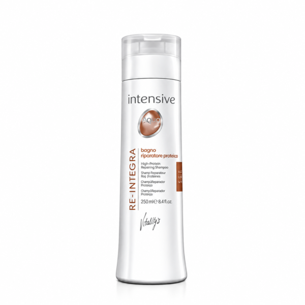 vitalitys-intensive-aqua-re-integra-shampoo-250ml Vitality’s Intensive Aqua Re-Integra Shampoo — відновлювальний протеїновий шампунь для пошкодженого волосся 250 мл