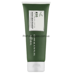 К05 Трихологический крем шампунь 200мл каарал Kaaral K05 Sulfur Cream Shampoo 200 мл крем-шампунь з сіркою та олією чайного дерева