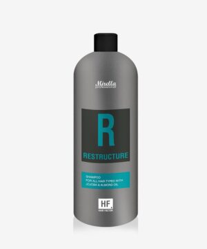 Відновлюючий шампунь з маслом жожоба і мигдалю Mirella Professional Hair Factor R Restructure, 1000 мл