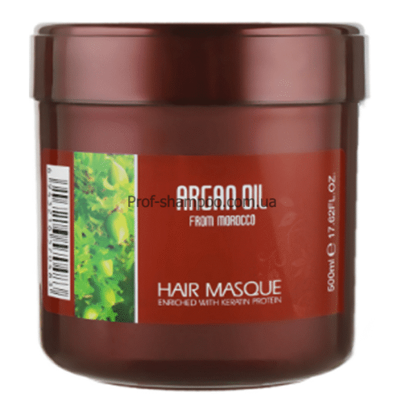 Bingo Morocco Argan Oil маска 500 мл з протеїнами кератину для відновлення та зміцнення волосся