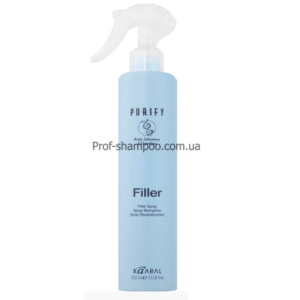 KAARAL Филлер Спрей-наполнитель с кератином и гиалуроновой кислотой Kaaral Filler Keratin Hyaluronic Spray — спрей-філер з кератином і гіалуроновою кислотою для волосся 100 мл