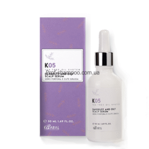 СЫВОРОТКА ОТ ПЕРХОТИ И жирной КОЖИ ГОЛОВЫ Kaaral K05 Dandruff Serum 50 мл — сироватка проти лупи та жирної шкіри голови