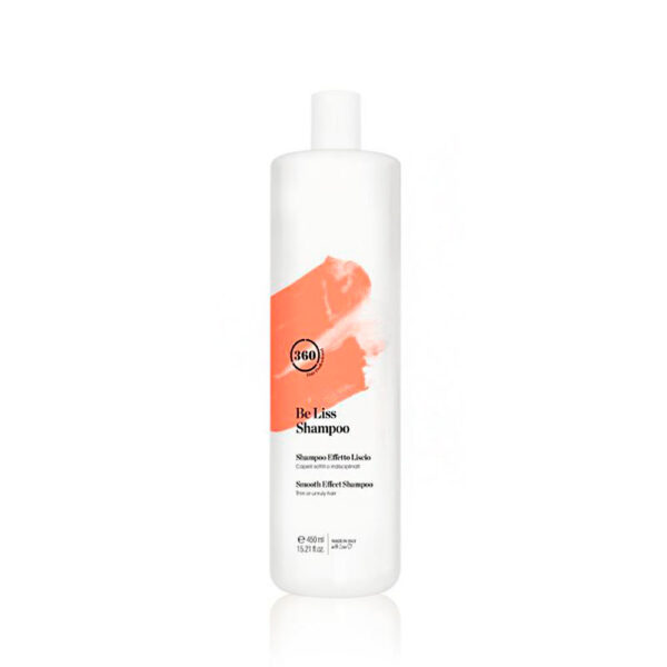 360-be-liss-shampoo-450ml 360 Professional Be Liss Shampoo 450 мл — розгладження волосся