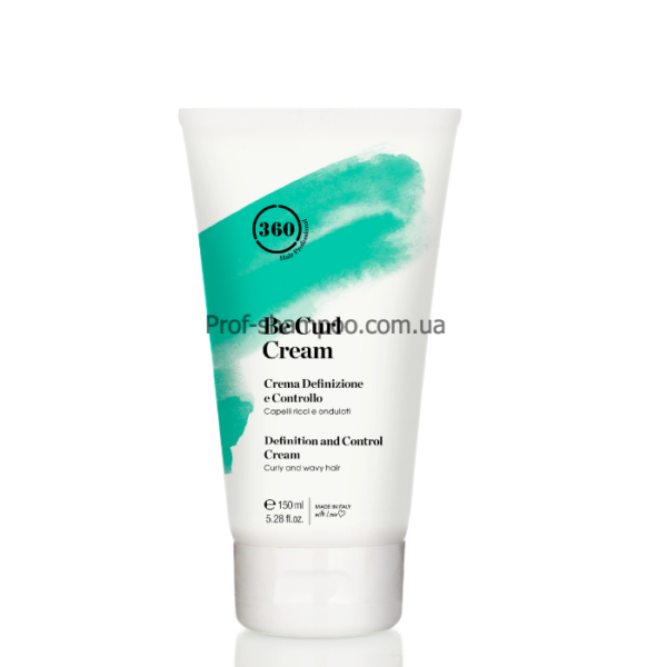 360 Be Curl Cream 150 мл — крем для кучерявого та хвилястого волосся