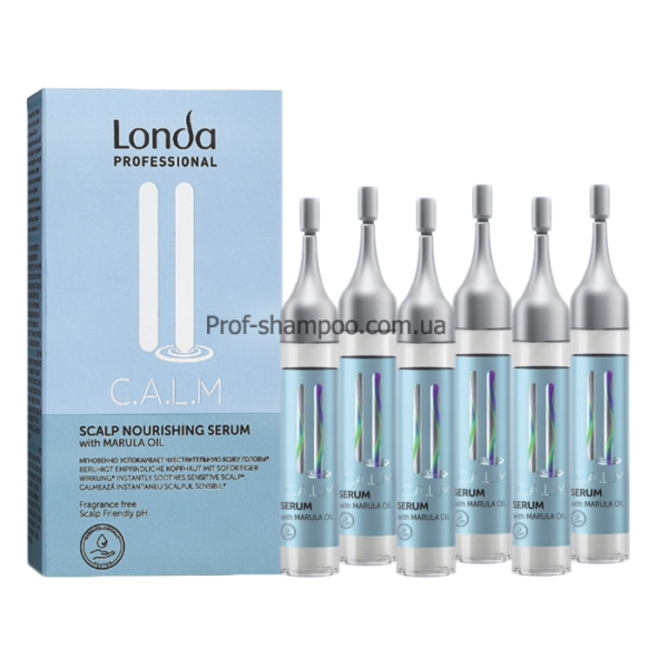 Londa C.A.L.M Scalp Nourishing Serum 6x9 мл сироватка для живлення шкіри голови в ампулах