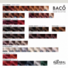 Палітра відтінків Kaaral BACO Color Collection — мідні, червоні, махагонові та освітлювальні відтінки