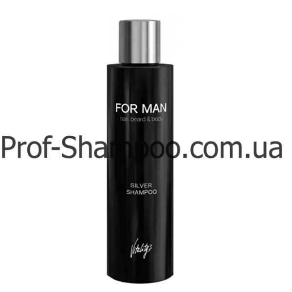 Vitality’s Silver Shampoo - Шампунь антижелтый 240 мл Vitality’s For Man Silver Shampoo — антижовтий шампунь для чоловіків 240 мл