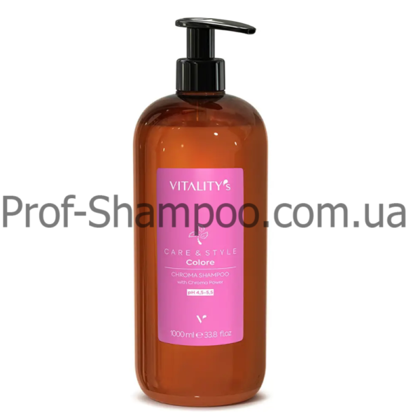 Vitality’s Rich Shampoo C&S Colore — шампунь для фарбованого волосся 1000 мл