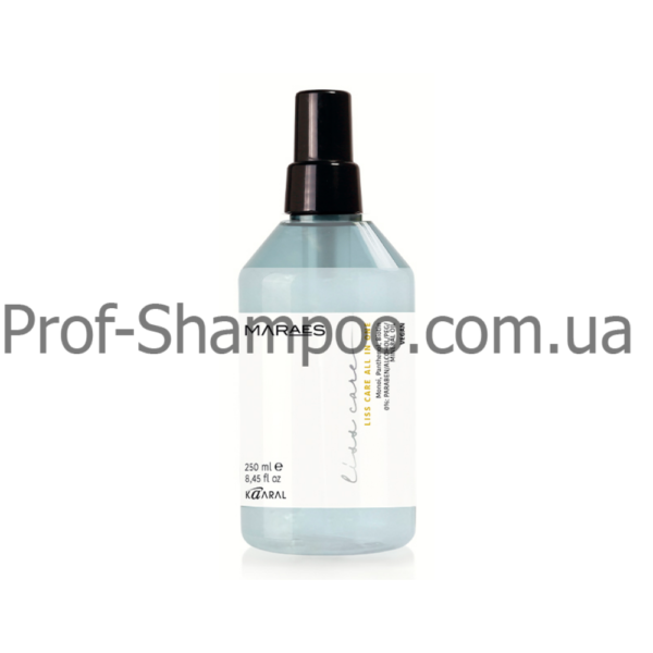 Kaaral Maraes Liss Care 10 в 1 250 мл — незмивний кондиціонер з пантенолом і біотином для гладкості волосся