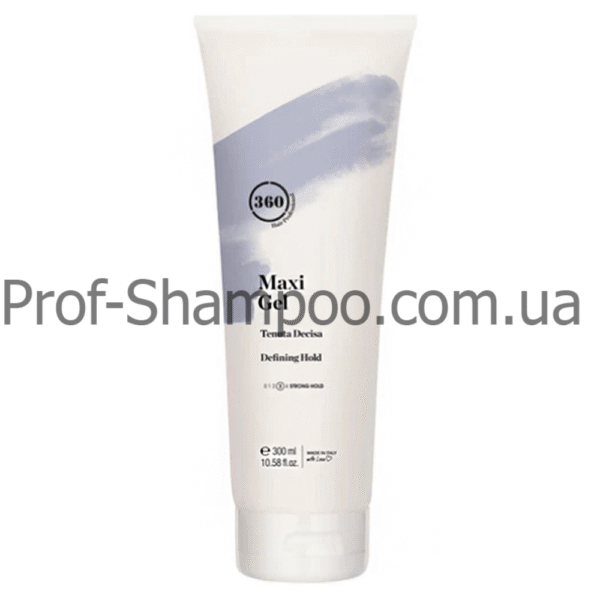 360 Maxi Gel 300 мл — гель сильної фіксації для волосся