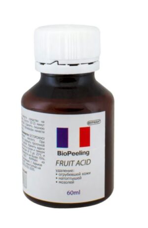Біогель для педикюру BioPeeling Fruit Acid, 60 мл