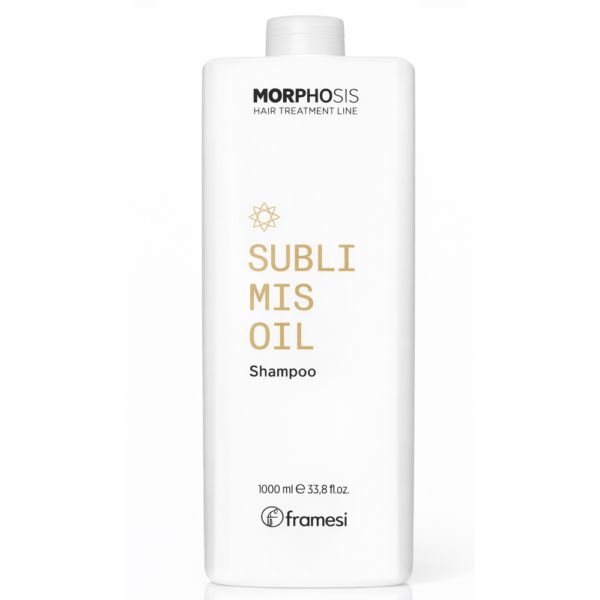 Framesi Morphosis Sublimis Oil Shampoo - Безсульфатний відновлюючий та зволожуючий шампунь для волосся 1000 мл Framesi Morphosis Sublimis Oil Shampoo 1000 мл — безсульфатний відновлюючий шампунь