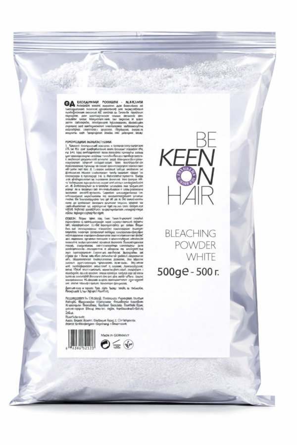 KEEN Блондуючий порошок білий для освітлення волосся 500 грм ( супра) KEEN Blond Powder White, блондуючий порошок білий 500 г