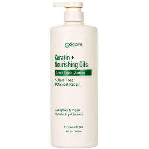 Безсульфатний шампунь GoCare Keratin + Nourishing Oils з кератином і живильними оліями, 1000 мл