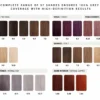 kaaral-maraes-palitra-vidtinkiv-farby-dlya-volossya Kaaral Maraes Color 100 мл — стійка професійна фарба для волосся