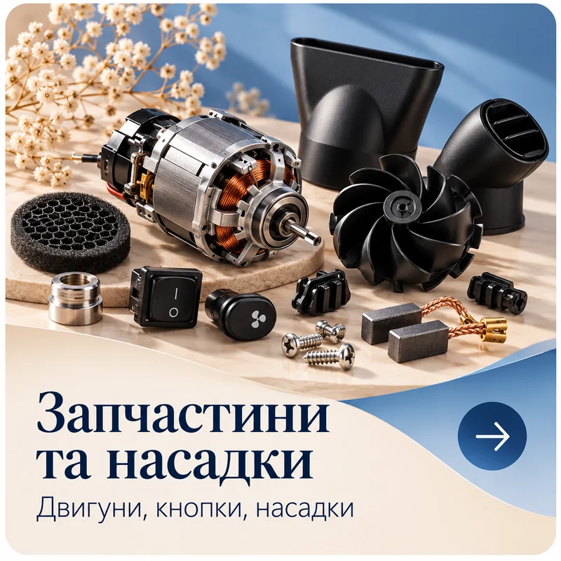 Запчастини та насадки